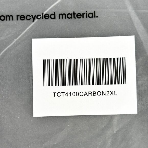 NWT True Classic Sz 2XL Carbon Gray Premium Fitted Crew Neck T-Shirt Tee TCT4100 - Picture 5 of 6